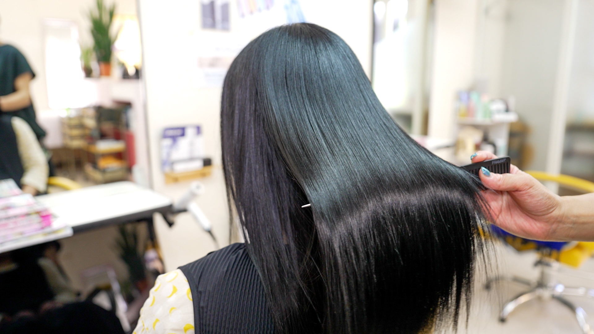 ブリーチストレートパーマもお任せください！｜鳥取県倉吉にある美容院hairsalon「HAKU」